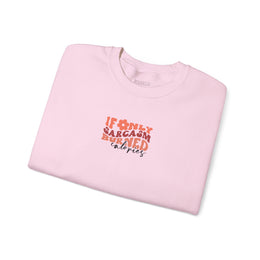 'If Only Sarcasm Burned Calories' Retro Script