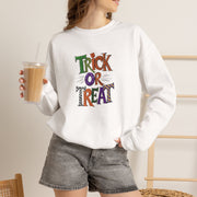 Trick or Treat Retro Halloween Sweatshirt