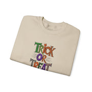 Trick or Treat Retro Halloween Sweatshirt