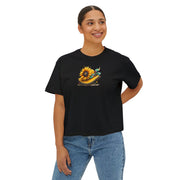 Bloom Together Sunflower Cropped T-Shirt