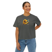 Bloom Together Sunflower Cropped T-Shirt