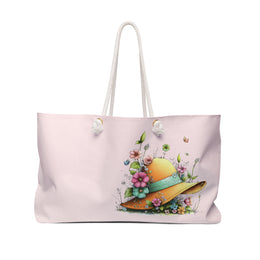 Floral Sunhat Weekender Bag