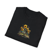 Sunflower Bloom Book T-Shirt