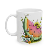 One in a Melon Floral Mug